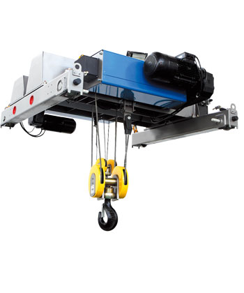 歐式雙梁用鋼絲繩電動葫蘆